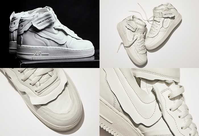  NIKE x COMME des GARCONS聯名款已在限定海外通路販售中。（圖／Sneaker News）