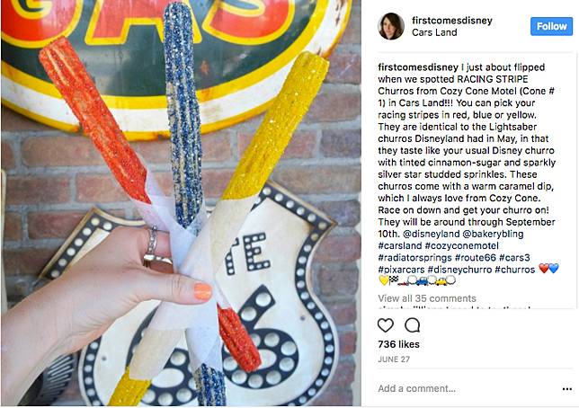 Churros Glitter Dijual di Disneyland California, Seperti Apa Rasanya?