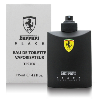 Ferrari 法拉利 黑色法拉利 男性淡香水125ml tester