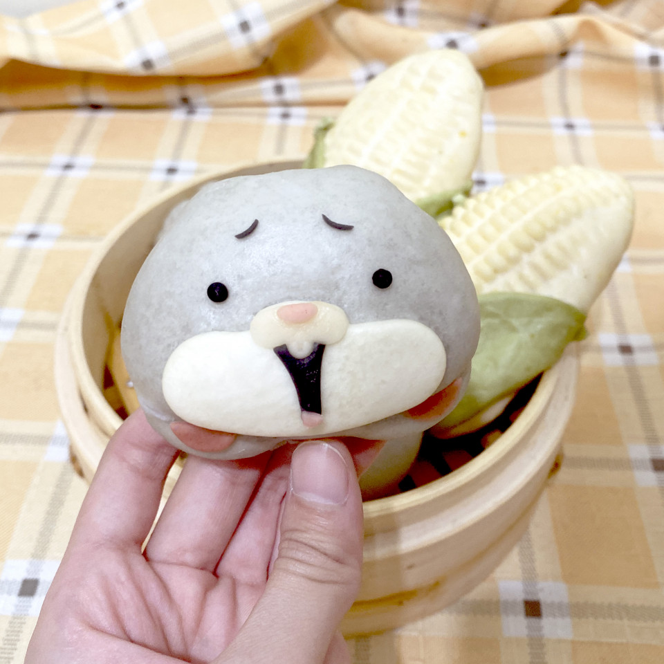 好想兔表情包包（六入）／NT$390