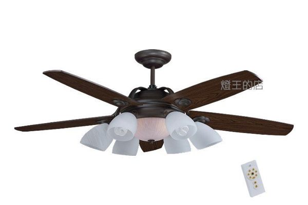 燈飾燈具【燈王的店】台灣製DC吊扇 直流無刷60吋吊扇+吊扇燈6+2燈 附遙控器 ☆ KS-1026-DC