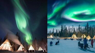 「狗拉雪橇、極地森林探險，夢幻極光，全部都要拍！」此生必遊加拿大黃刀鎮「極光村」，旅遊攻略一次公開！