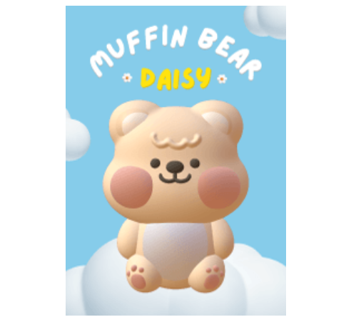 Muffin Bear 3D : Daisy