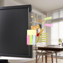 ◎手機充電預留孔|◎黏在螢幕側邊隨寫隨貼|◎收納空間大大升級種類:支架顏色:綠色系尺寸:186X105X2mm內容物:側邊留言版x1保固:新品瑕疵產地:台灣