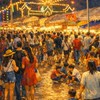 Night market @ถนนตัดใหม่ศูนย์ราชการนครปฐม