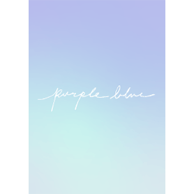 グラデーション_パープルブルー