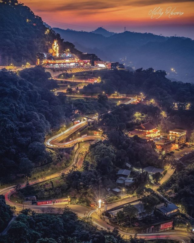 新北夜景 中和烘爐地夜景