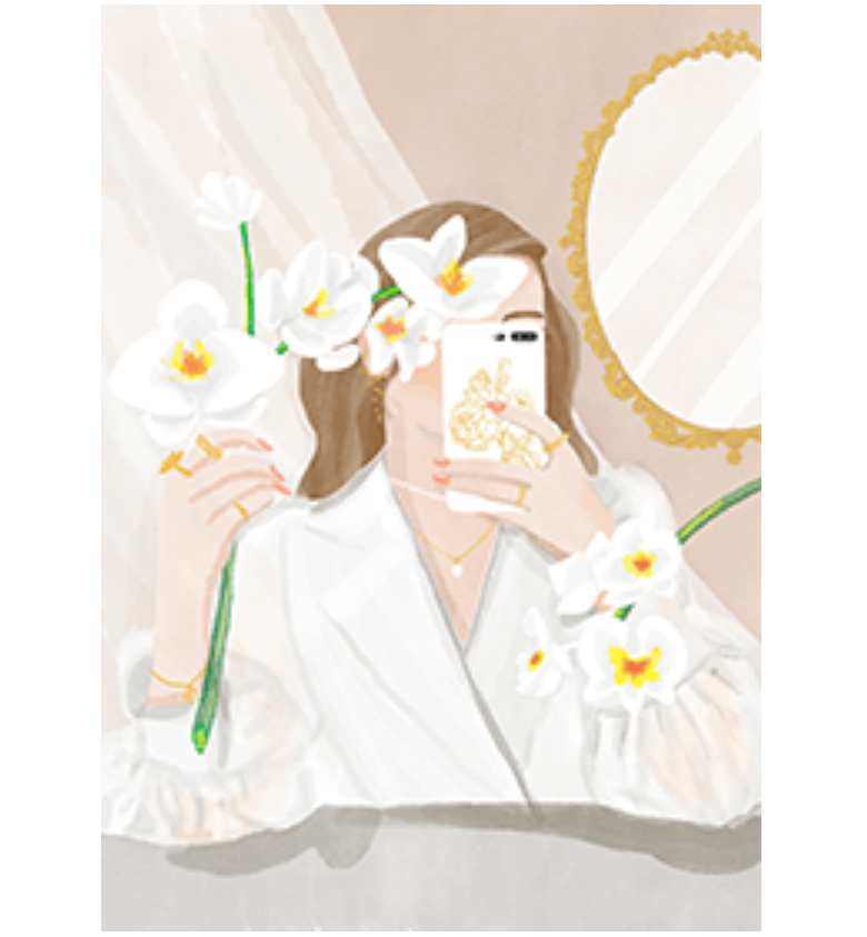 Aesthetic Vintage Girl