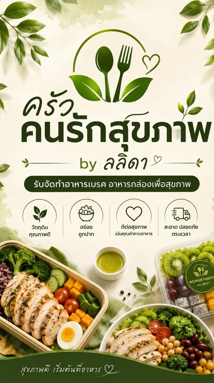 ครัวคนรักสุขภาพ 🥗