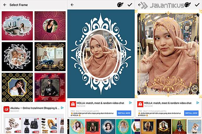 10 Aplikasi Bingkai Foto Android Paling Kekinian 2018 Jalantikus Com Line Today