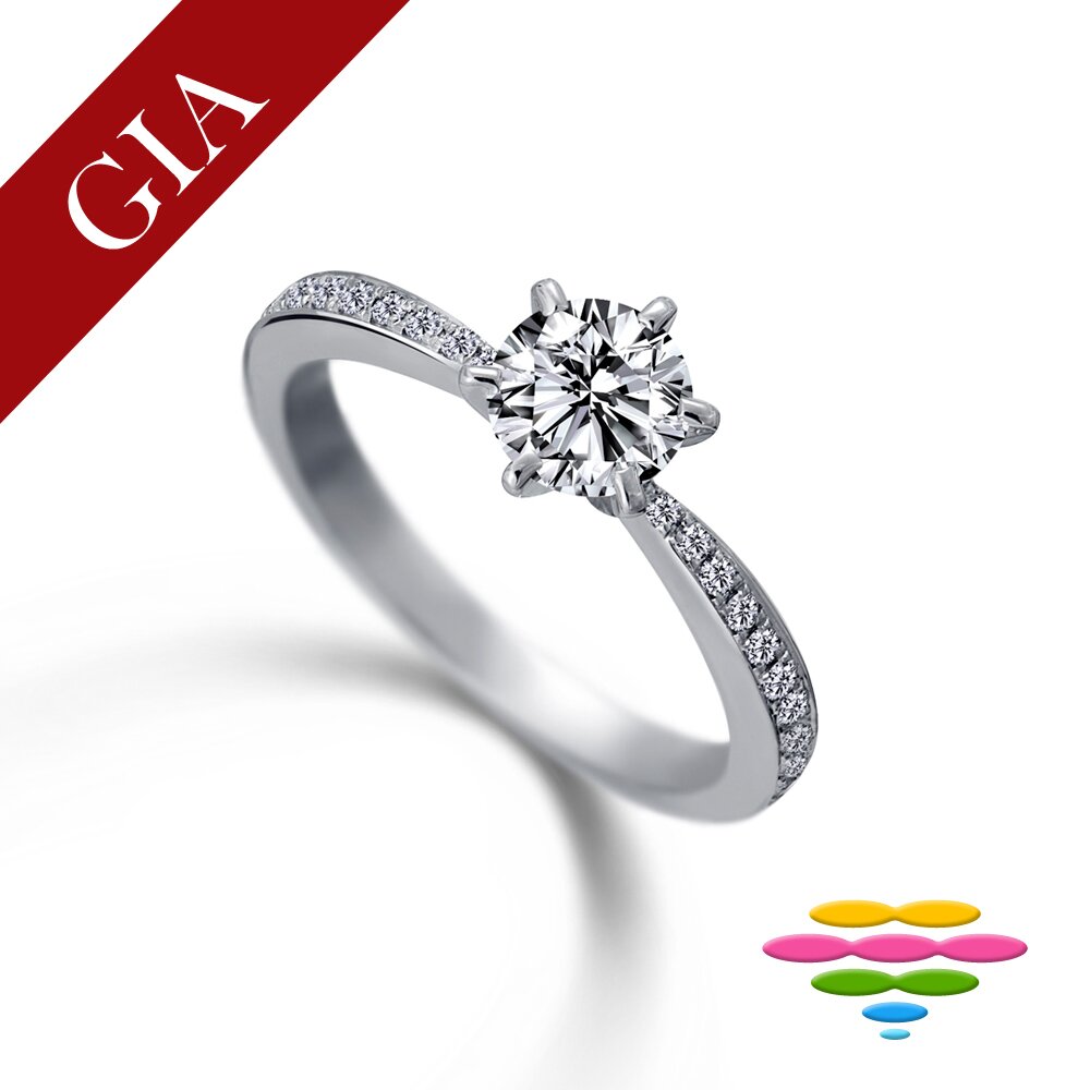 ◆手工訂製18K鑽戒◆GIA證書1克拉鑽石◆3EX+八心八箭H&A+完美車工比例數據◆超越3EX車工的頂級北極光車工◆完美鑽石無螢光反應◆結婚求婚鑽戒推荐款