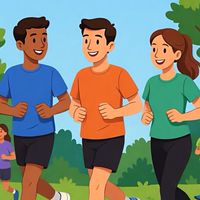 一起戶外笑嘻嘻🏃