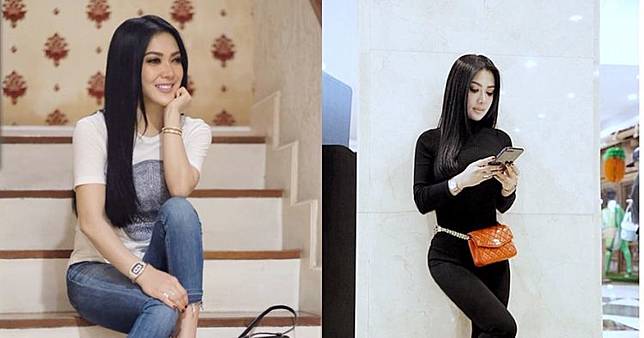 10 Gaya Syahrini dengan rambut lurus hitam mengkilat 10 Gaya Syahrini dengan rambut lurus hitam mengkilat