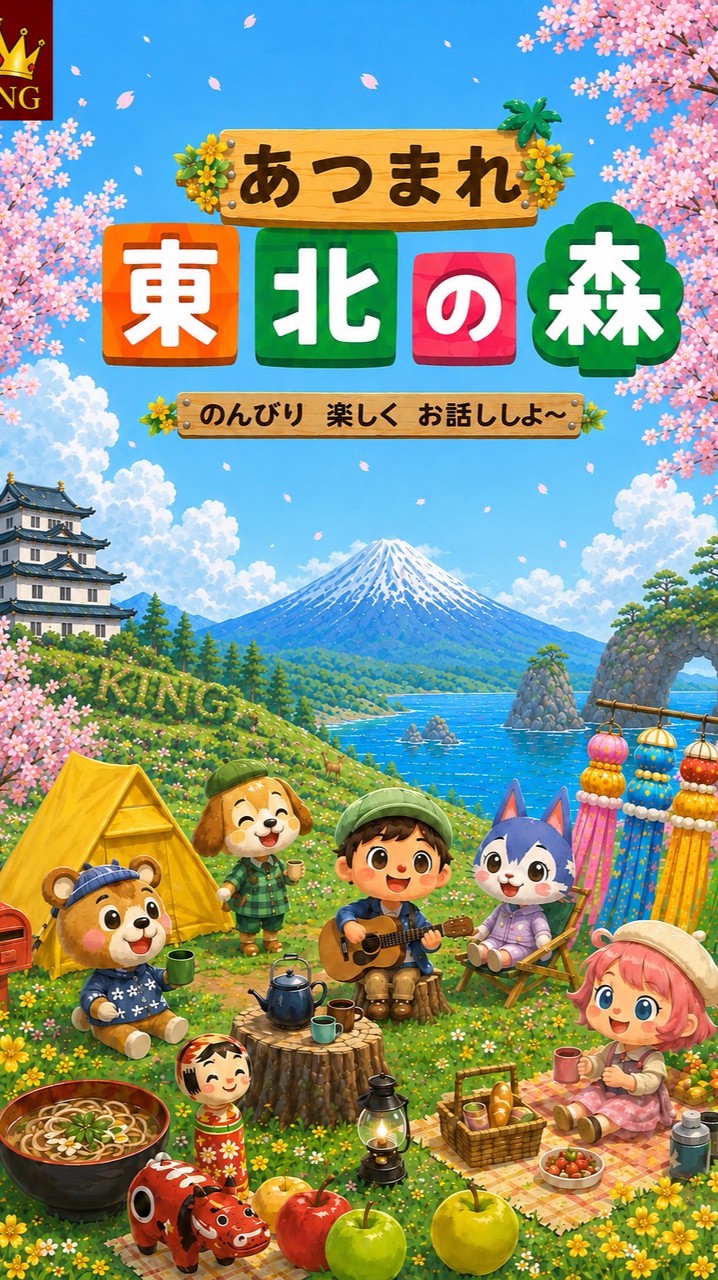 🧸あつまれ東北の森🌳