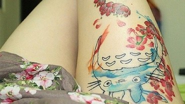 向大師致敬！ 宮崎駿的熱情鐵粉紛紛將動畫角色刺上身 最受歡迎的果然還是...