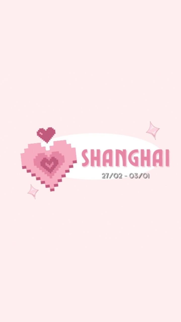 หิ้ว shanghai 🇨🇳🎀 27/02-01/03
