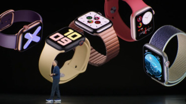 Apple Watch Series 5 登場，具備全時顯示螢幕、9/20 開賣 399 美元起