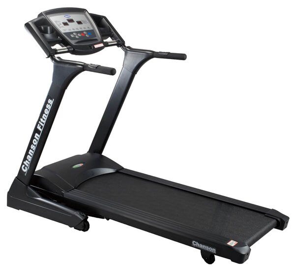 【1313健康館】Chanson 強生牌黑炫風家用電動跑步機CS-6618【加碼送 強生磁控健身車】
