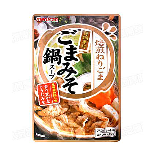 ★ 日本原裝進口★ 日本知名品牌丸三★ 冬日限定香濃鍋物湯底★ 香濃日式芝麻味噌風味★ 加入豆瓣醬口感更提升★ 寒冷冬日的鍋物良伴★ 品嚐美味也溫暖家人的胃