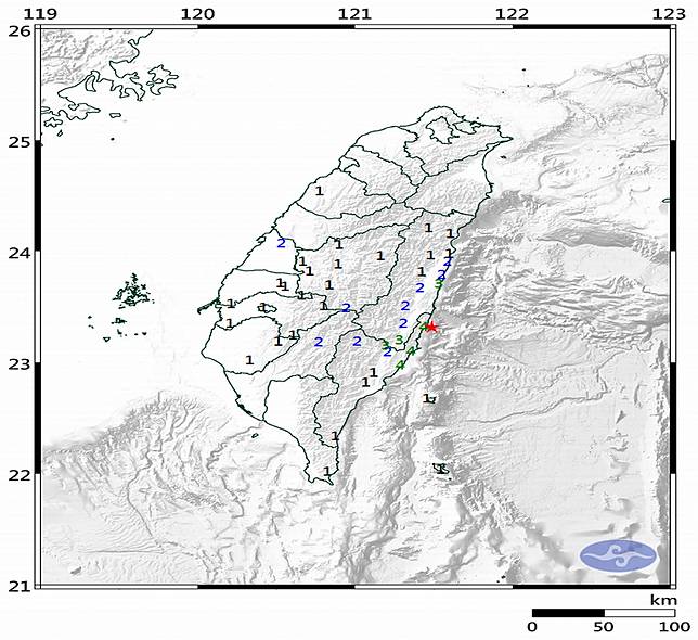 台東近海中午有地震最大震度4級 中國廣播公司 Line Today