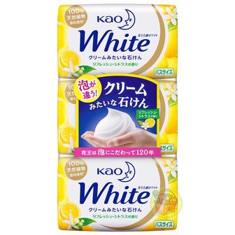 花王kao White 香皂 / 肥皂 3入 【樂購RAGO】 日本進口