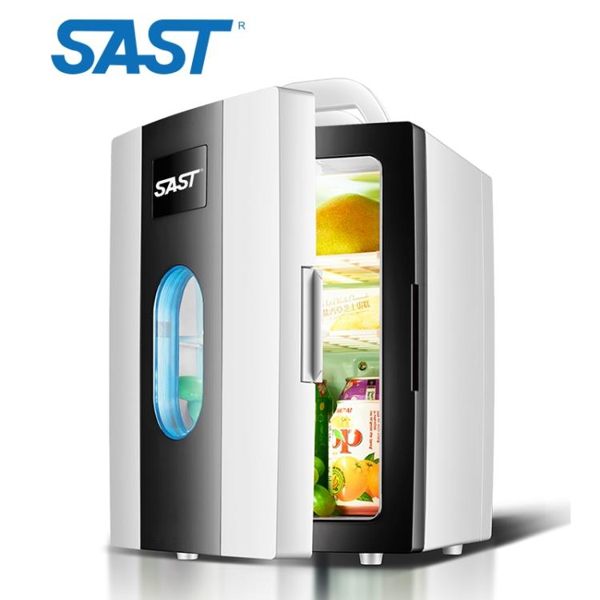 車載冰箱先科10L迷你小冰箱車載冰箱家用學生宿舍用冷藏箱化妝品小型單人MKS 夢藝家