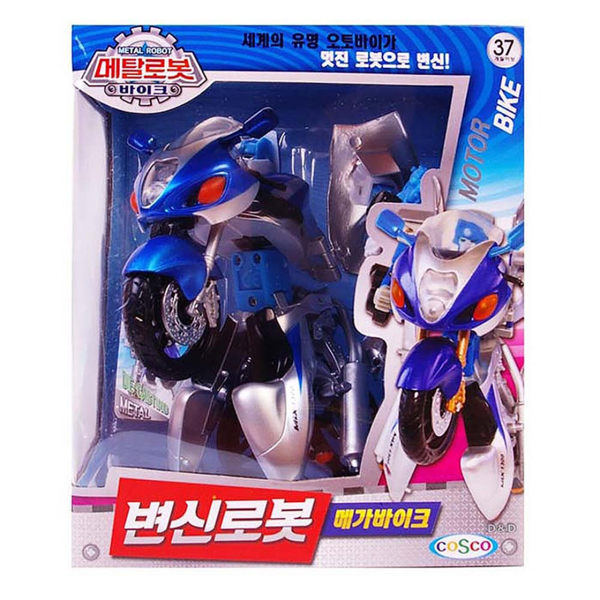 《 變形重機機器人 》韓版變形幻影摩托車╭★ JOYBUS玩具百貨