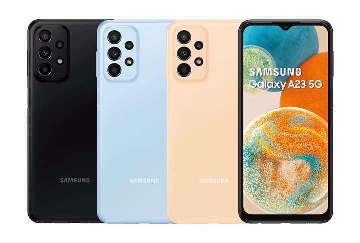 三星推出 Galaxy A13、Galaxy A23 兩款中階機，主打大螢幕、大電量、高畫素相機