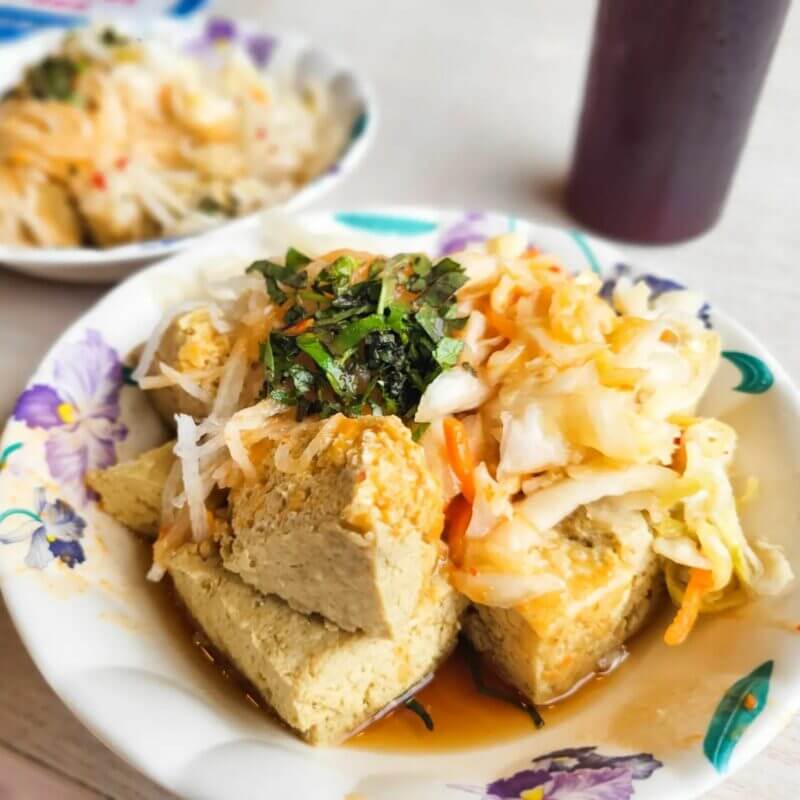 花蓮美食花蓮在地小吃玉里橋頭臭豆腐