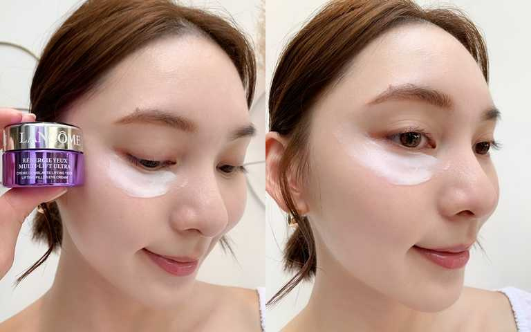 既然要厚敷用量千萬別小氣，wbr像模特兒示範的厚度才最有效果。(圖／吳雅鈴攝影) 