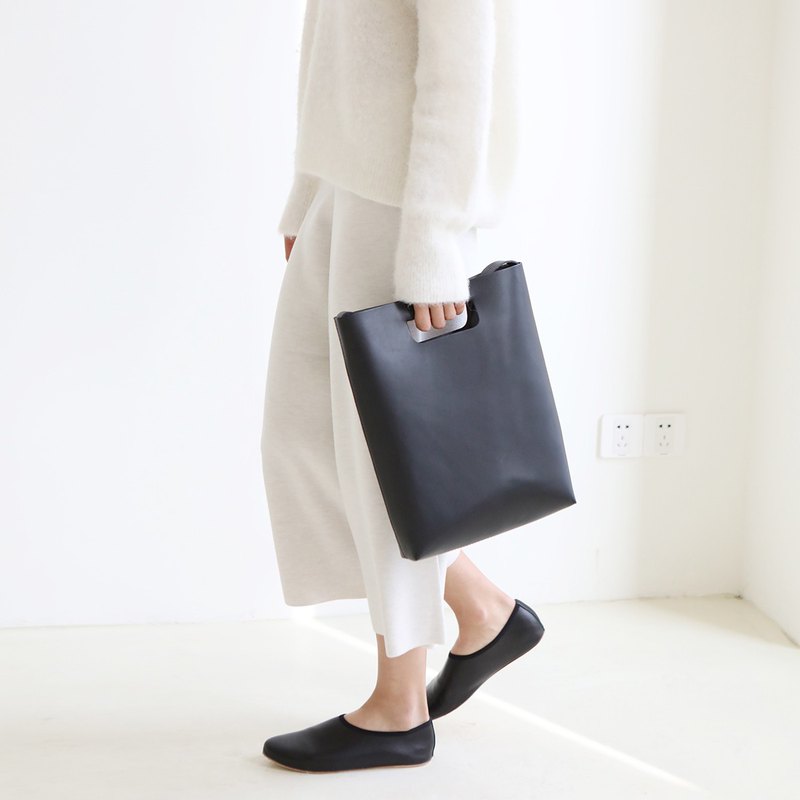 JOYDIVISION/ 新款大hobo单肩托特包 简约真皮女包