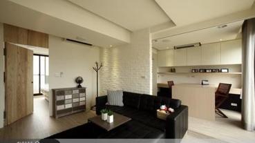 用木質元素，平衡家中的自然暖意