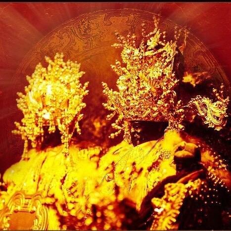 ▲土地公。（圖／翻攝自竹山紫南宮Facebook粉絲專頁）