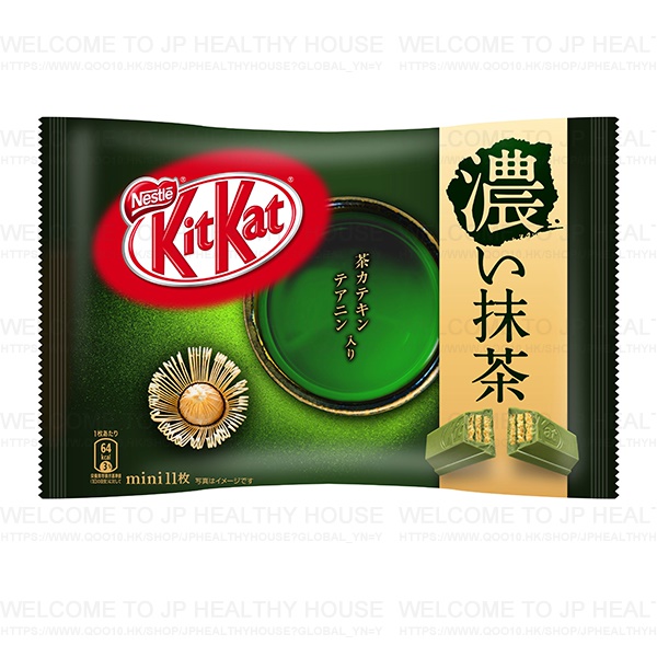 KitKat 奇巧巧克力 濃抹茶口味 11入
