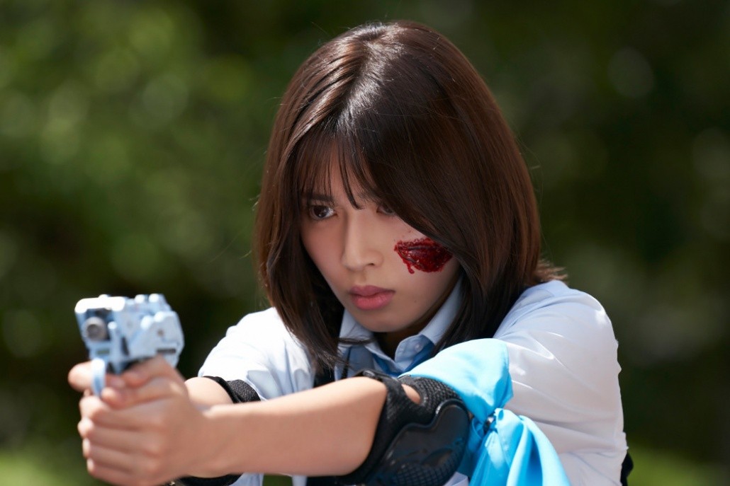 白石聖 石井杏奈らが女子高舞台に特撮ドラマ ドラマ ガールガンレディ 発表会