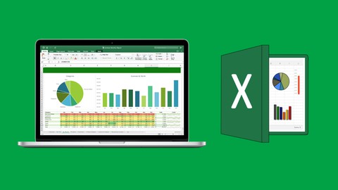 Master pivot tables, formulas, macros, vba, data analysis and learn how to land your first job as an