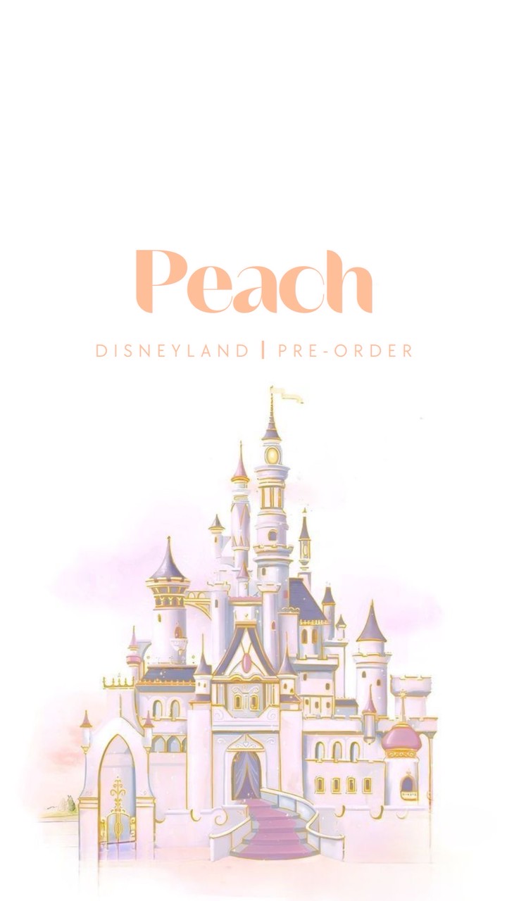 🍑Peach Disney preorder🧸