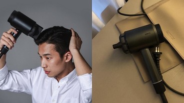 長髮吹久心累？韓國髮廊御用「復古輕型吹風機」，吹髮時間直接砍半！
