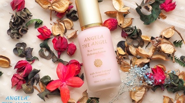 【保養保濕】Angela The Angel 亮亮女神玫瑰漾白青春露輕鬆擁有貴婦肌,高雅玫瑰香氛凝露,結合精華液和化妝水的神仙水