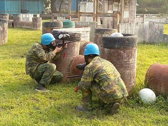 圖片來源 / 新竹內灣漆彈