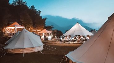 台灣主題露營正夯！當奢華旅遊結合藝術、高海拔山林或露營車等特色，讓感官體驗全面升級