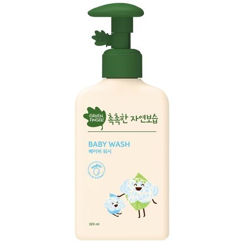 綠手指 Green Finger CHOK CHOK 三效保濕嬰幼兒沐浴乳320ml[衛立兒生活館]