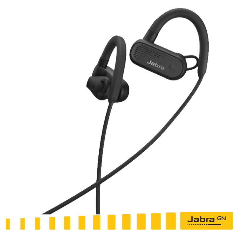 jabra elite active 45e 專為無線音樂通話及運動而打造 防水耐用*極致服貼 1.舒適而穩固的佩戴 耳翼及耳勾設計能令耳機在用家運動時牢牢抓住耳朵確保佩戴穩固讓你能盡情享受躍動生活 