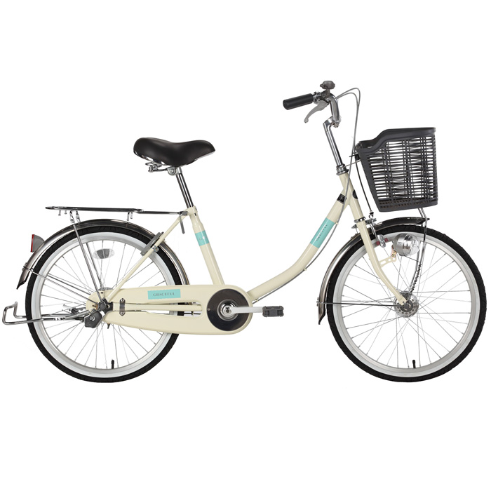 【超值送9大配件】【BATTLE】惠美 北海道血統 22吋日系都會淑女車咖啡香檳