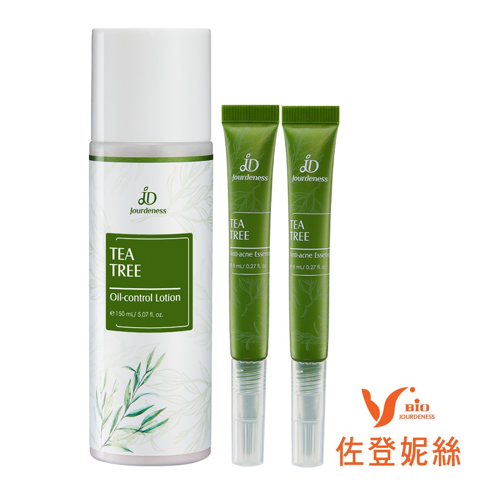 佐登妮絲 茶樹控油化妝水150ml+茶樹K痘精華8mlX2