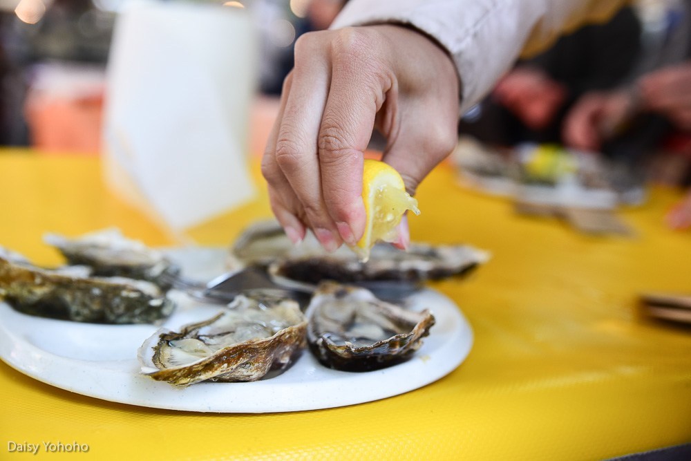 巴士底市集, 巴黎市集, 巴黎景點, 巴士底市集美食, 站著吃生蠔, 巴士底監獄