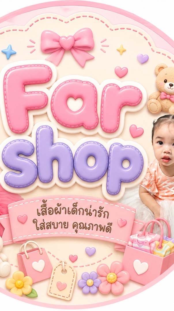 Far shop เสื้อผ้าเด็กมือ1 มือ2