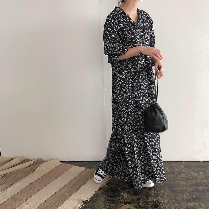 冬のシャツワンピースコーデ 21選 寒いと思って避けたらもったいない