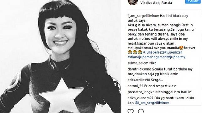 Jupe Tiada, AS Roma Turut Berduka