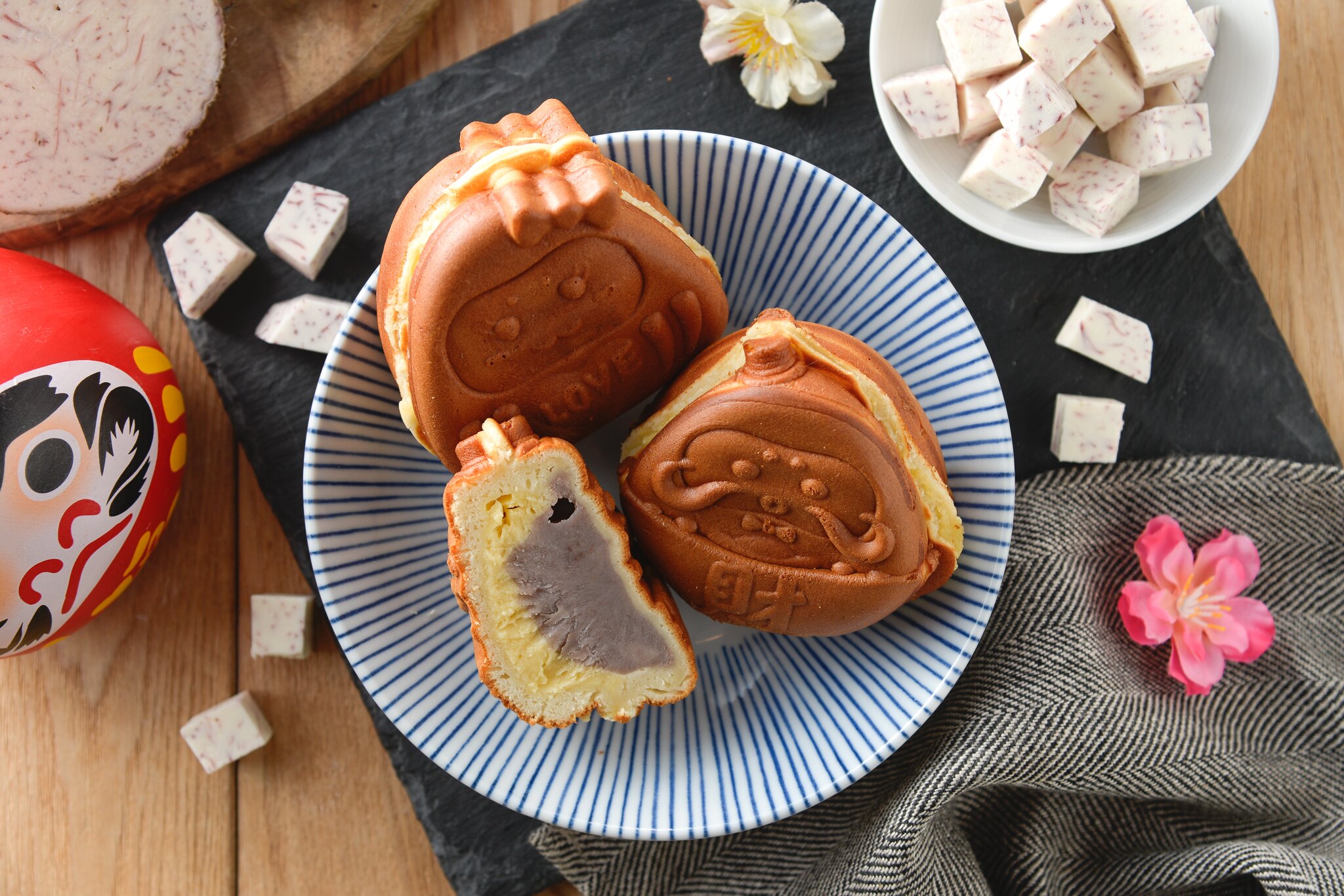 福神燒 芋泥卡士達 一盒6入約660g